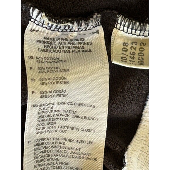 Adidas Track Jacket Trefoil 83-C J Mano Black WhiteGold Size Large Original 2008 - Picture 7 of 9